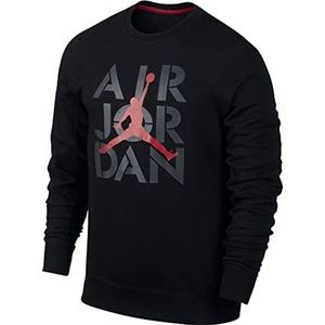 Jordan Stencil Fleece Crew Sweatshirt 657853-010 S